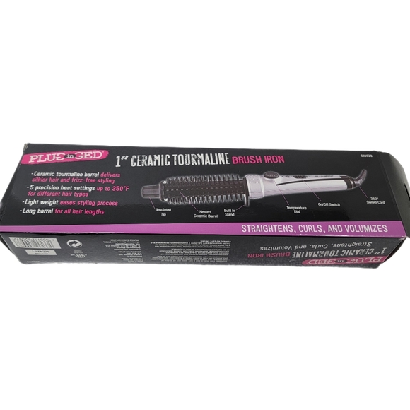 Plug in Ged 1" Tourmaline ceramic bubble curling Plugged In - Picture 3 of 6